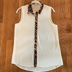 Cheetah polo, work shirt